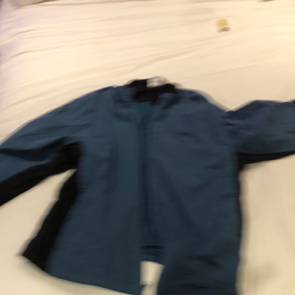 Men's Blue Raincoat